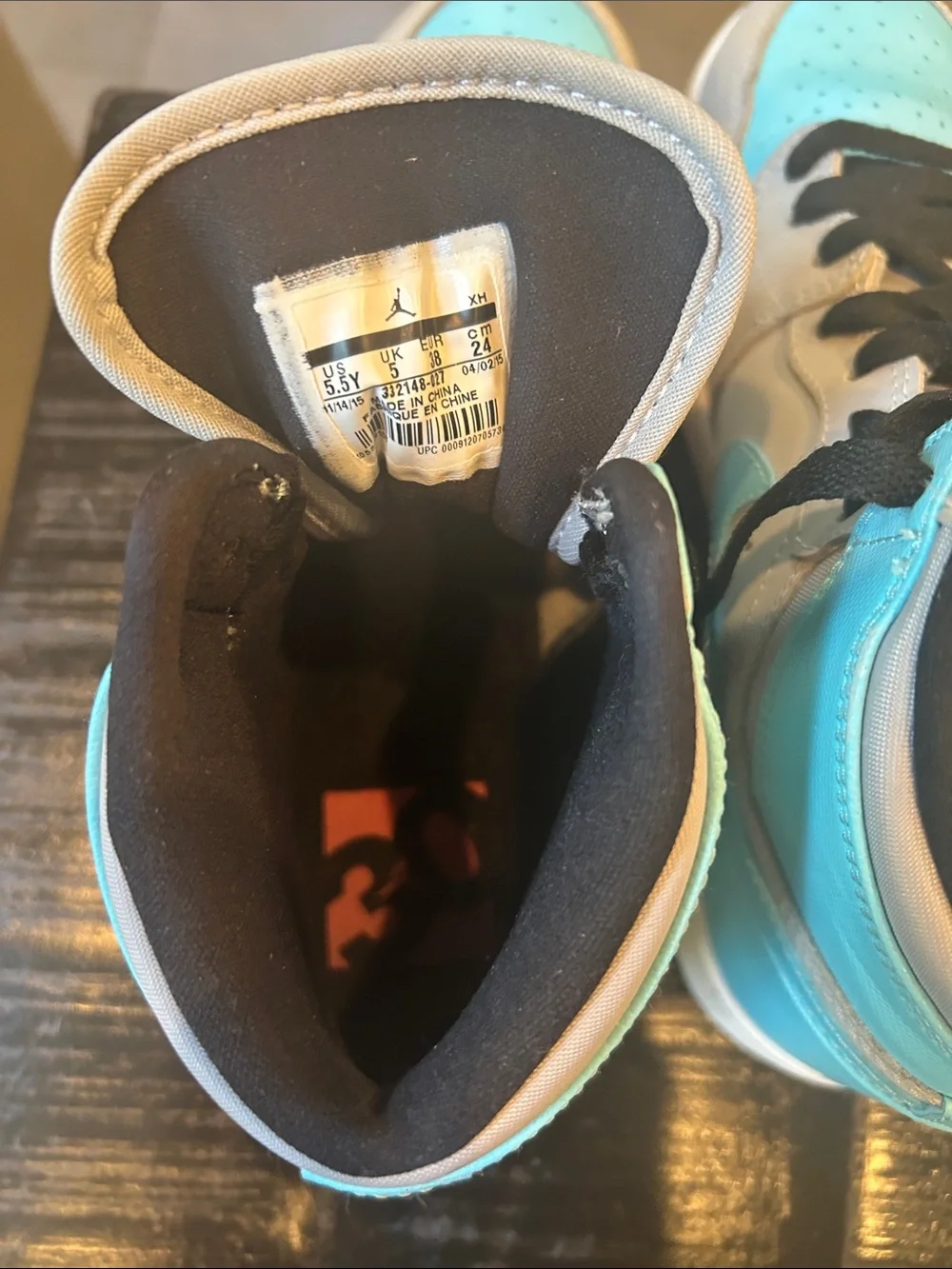 Nike Michael Jordan High Top Youth Sneakers